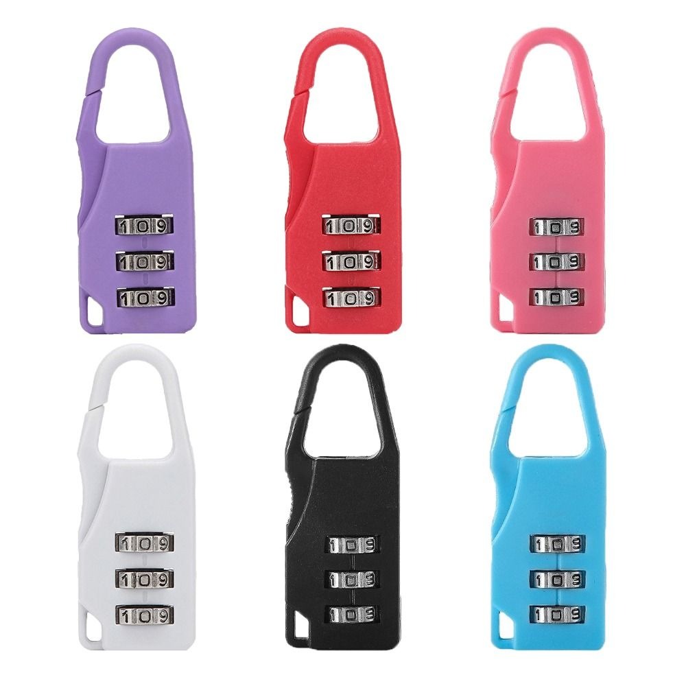 Travel Backpack Anti Theft - Cadeado de Combinação Digital para Mala,