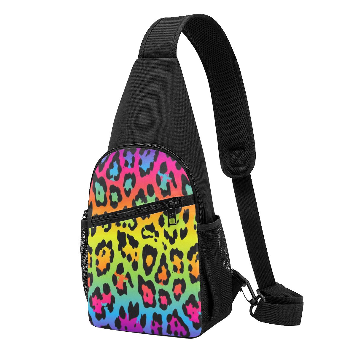 Sling Backpack Shoulder - Bolsa de peito com estampa de