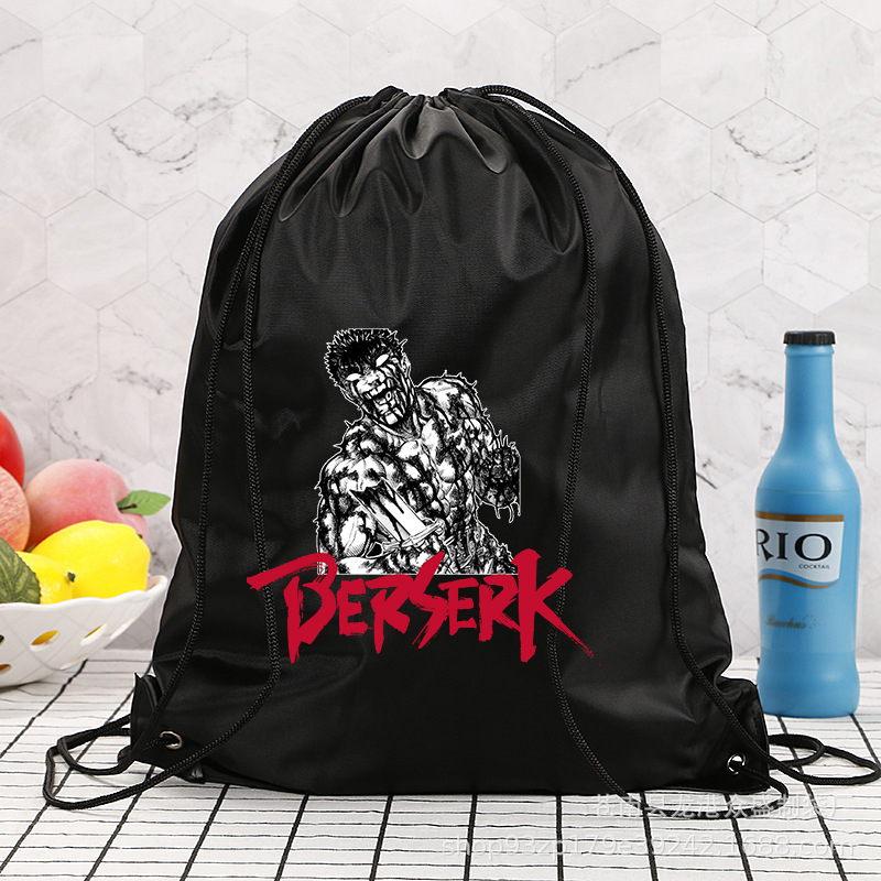 Drawstring Gym Bag - Bolsa esportiva japonesa com cordão, à