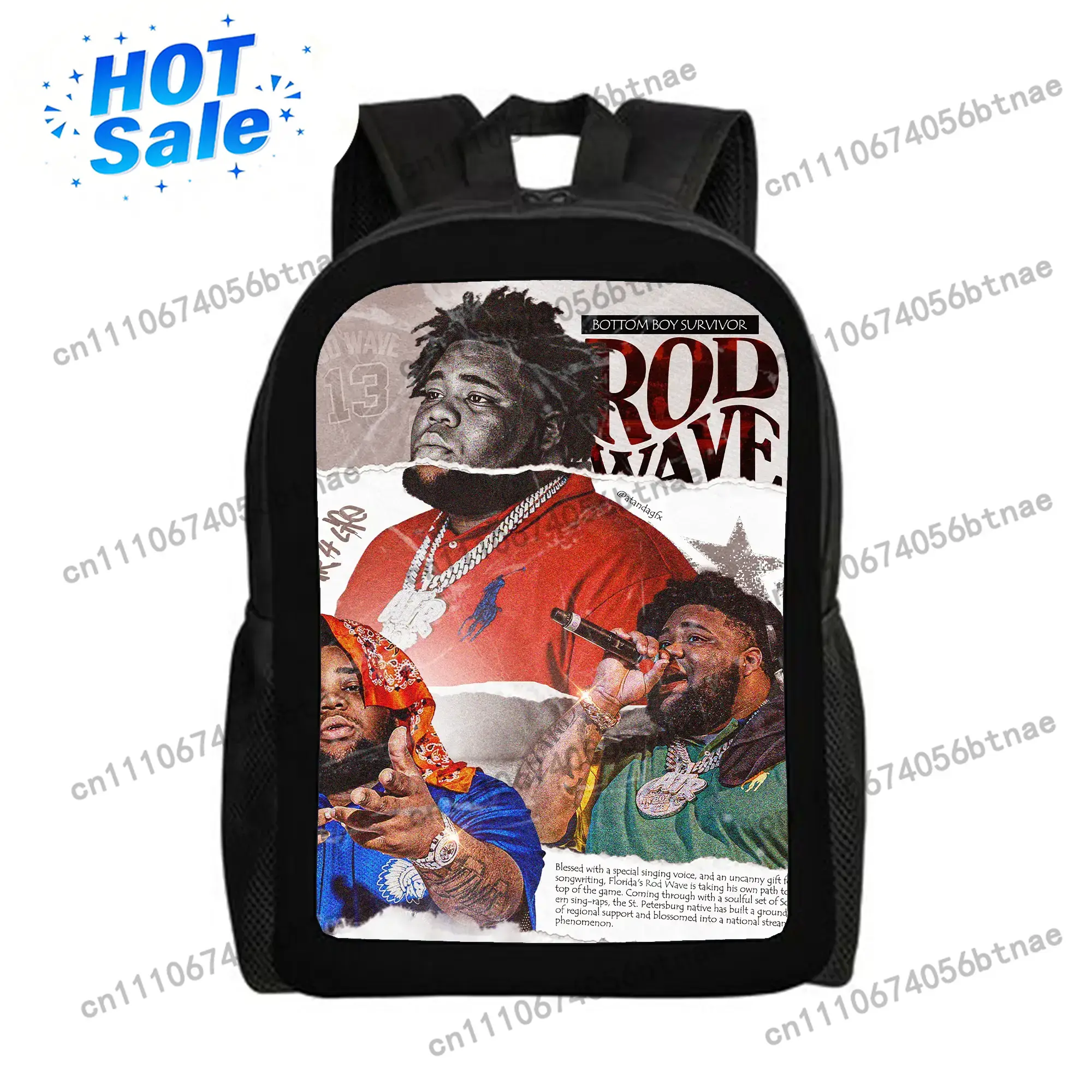 Mochilas Rod-Wave para meninas - School Backpack Teen avaliação e preço