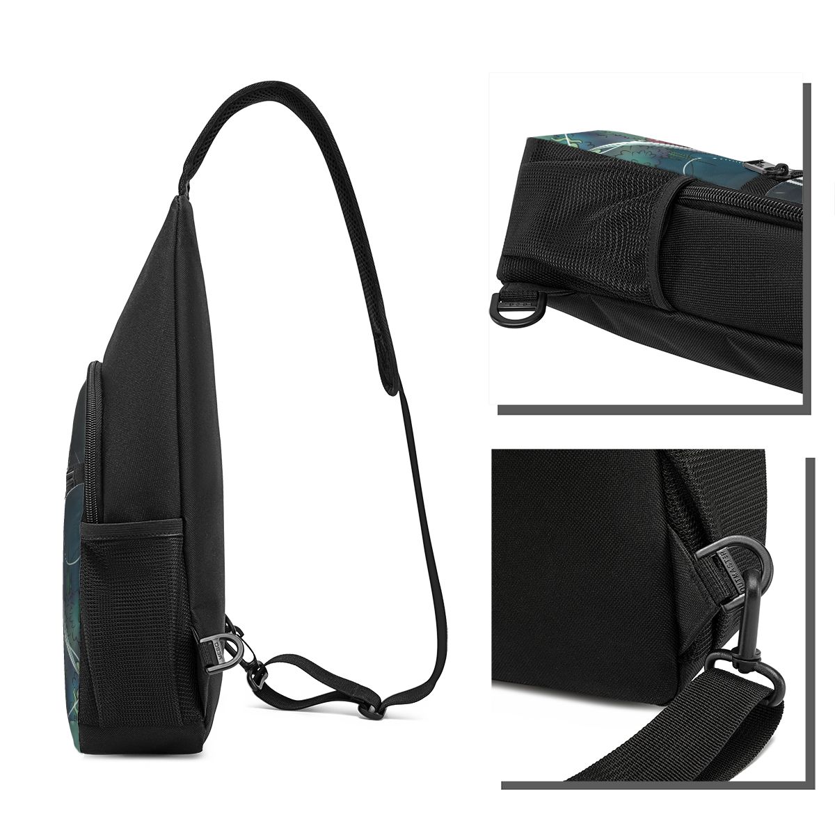 Bolsa de peito Hollow Knight p - Sling Backpack Shoulder avaliação e preço