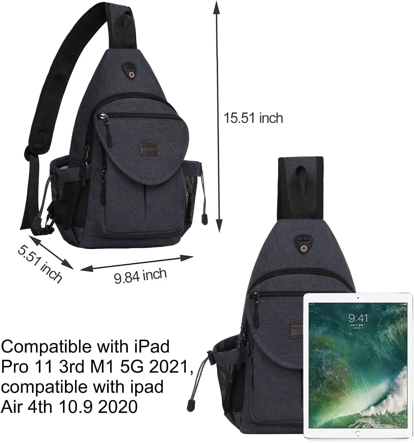 Sling mochila saco para homens - Travel Backpack Anti Theft avaliação e preço
