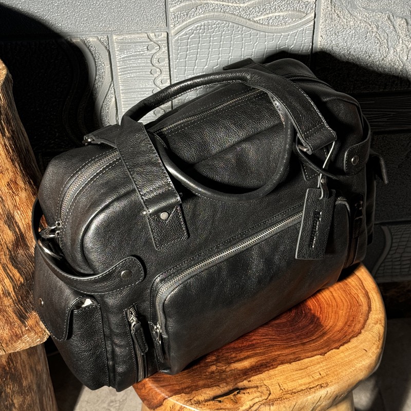Bolsa masculina de borracha de - Canvas Backpack Casual avaliação e preço