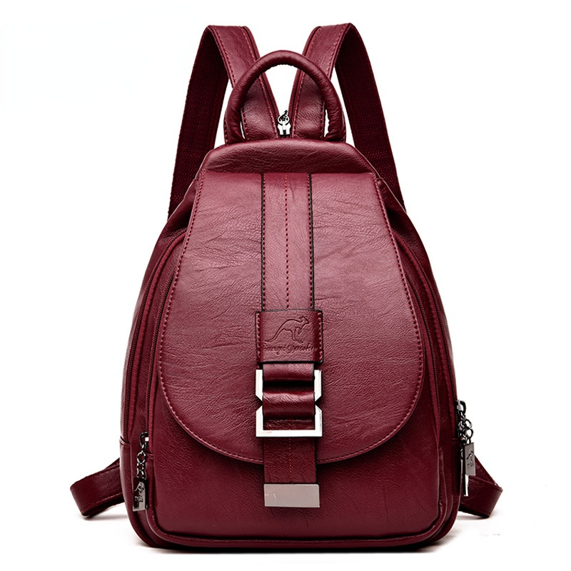 Designer Mochilas de Couro par - School Backpack Teen avaliação e preço