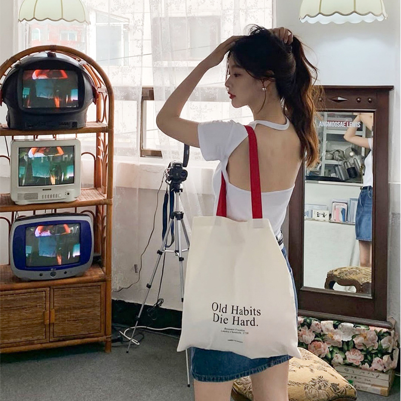 Bolsa de Lona Simples de Grand - Canvas Backpack Casual avaliação e preço