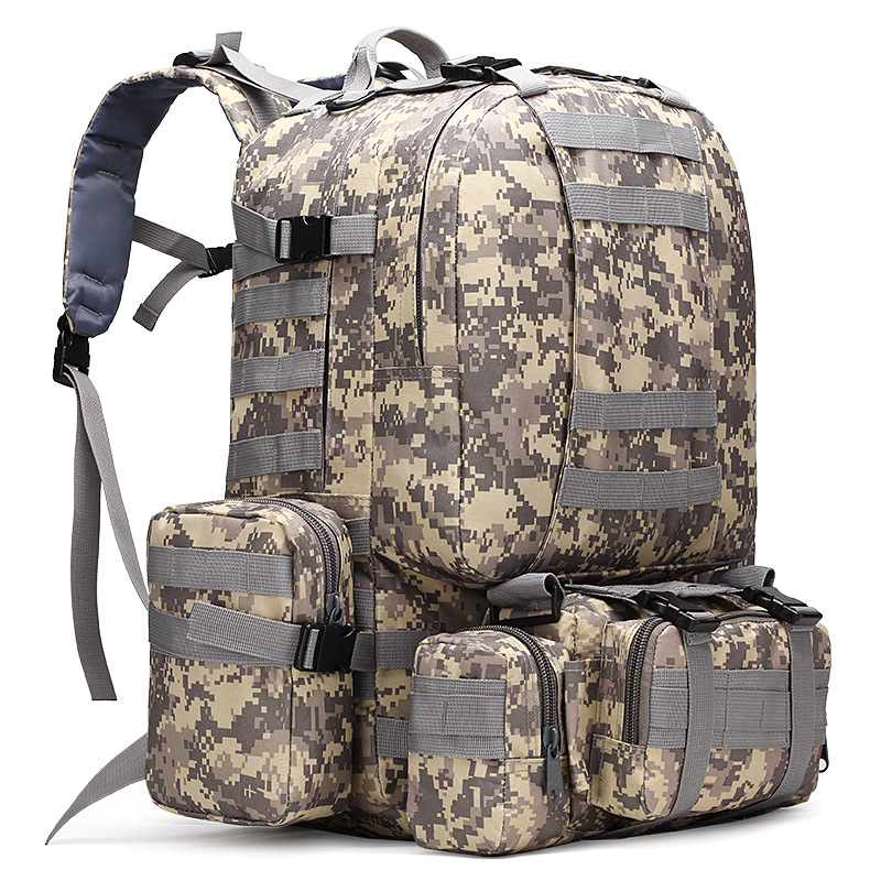 50l mochila ao ar livre multif - Rucksack Military Style avaliação e preço